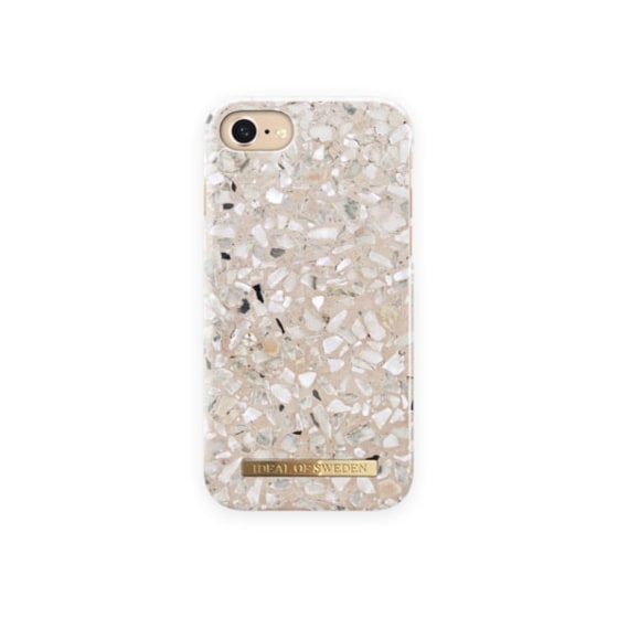 Θήκη Apple iPhone 7/iPhone 8 - iDeal of Sweden Fashion - Greige Terazzo image 0