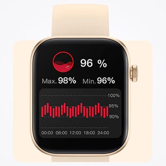 Smartwatch Colmi P71 45mm - Gold image 3