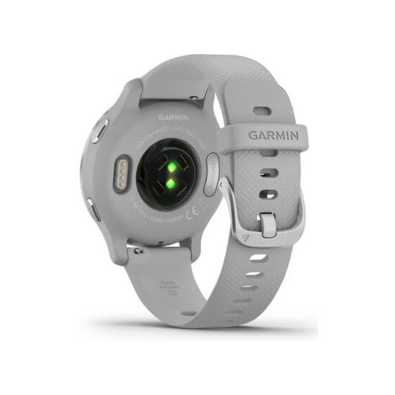 Smartwatch Garmin Venu 2S 40mm - Ασημί/Γκρι image 5