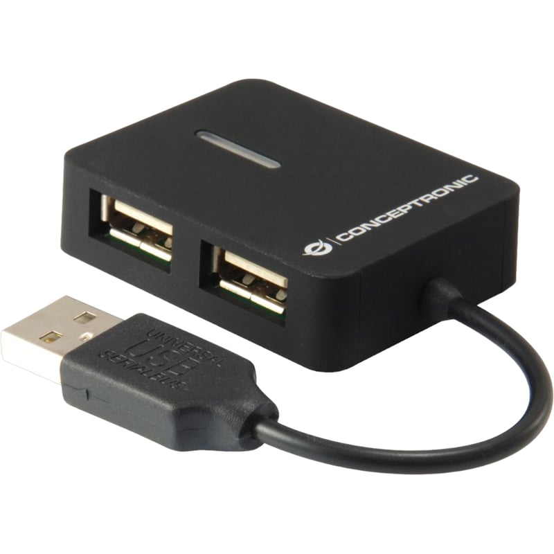 CONCEPTRONIC Conceptronic C4PUSB2 USB Hub 4-Port USB 2.0 συμβατό με USB-A