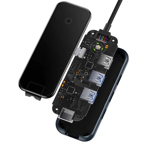 Baseus AcmeJoy USB Hub Adapter 5 σε 1 συμβατό με USB-C (WKJZ010113) image 6