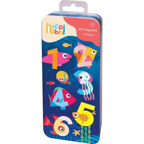 HappiHobbi Magnet Tin Γράμματα & Αριθμοί Εκπαιδευτικοί Χάρτινοι Μαγνήτες 1 Τμχ - Τυχαία Επιλογή Σχεδίου image 8