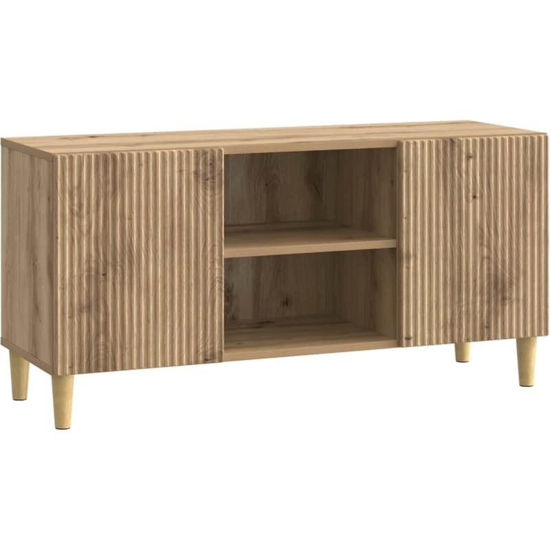 Έπιπλο Τηλεόρασης VidaXL 102 x 34,5 x 50 cm - Artisan Δρυς