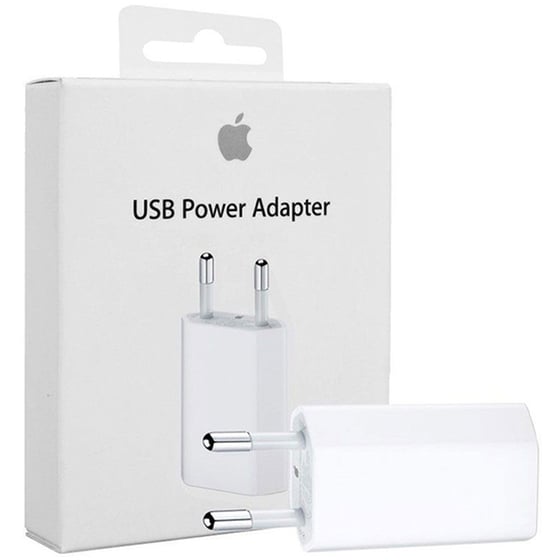 Φορτιστής Πρίζας Apple USB-A 1A 5W - MD813ZM - Λευκό image 2