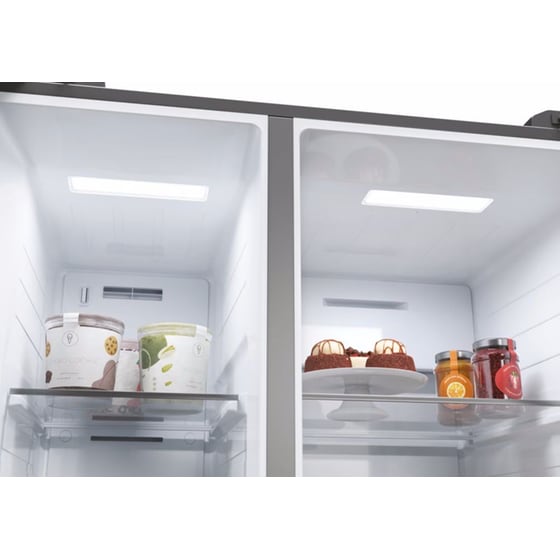 HAIER HSW59F18EIMM Total No Frost 601 Lt Inox Ψυγείο Ντουλάπα image 8