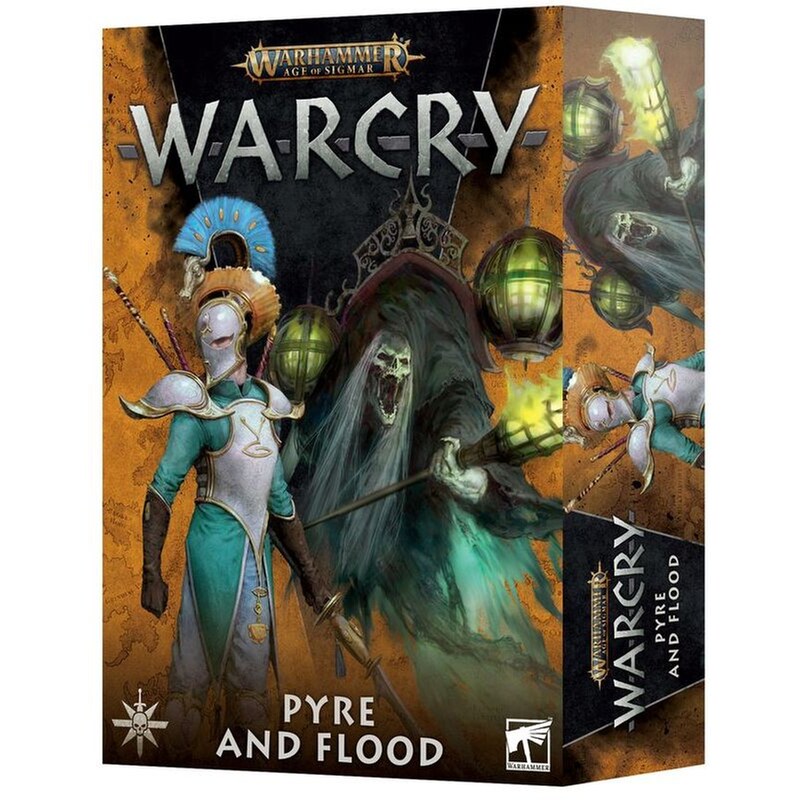 GAMES WORKSHOP Warcry Pyre And Flood English Warhammer: Age of Sigmar GAMES WORKSHOP