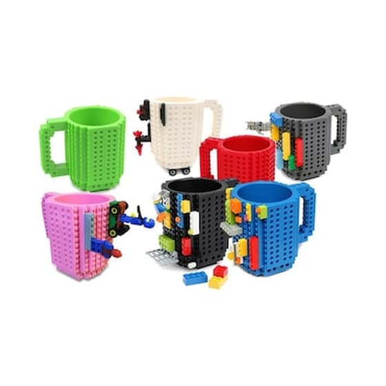 Κούπα Από Lego Spm Brickmug  350 ml - Ροζ image 1