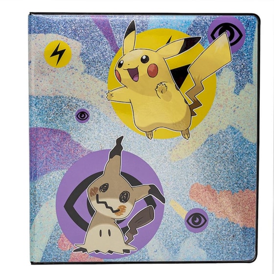 Ultra Pro Άλμπουμ Καρτών 3-ring 2" Collector Card Album - Pokemon: Pikachu And Mimikyu image 0
