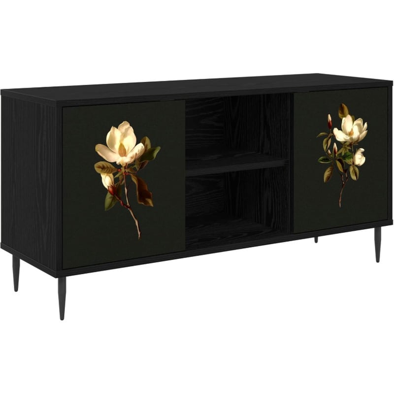 Έπιπλο Τηλεόρασης VidaXL BREMEN 102 x 33 x 51 cm - Μαύρη Δρυς