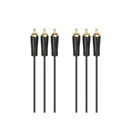 Καλώδιο Hama 205151 RCA Audio/Video male σε RCA Audio/Video male - 3m