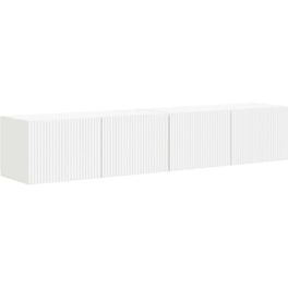 Έπιπλο Τηλεόρασης VidaXL Επιτοίχιο 2 τμχ 78,5 x 31 x 29,5 cm - Λευκό