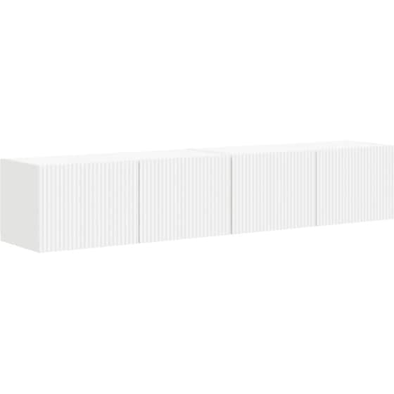 Έπιπλο Τηλεόρασης VidaXL Επιτοίχιο 2 τμχ 78,5 x 31 x 29,5 cm - Λευκό image 0