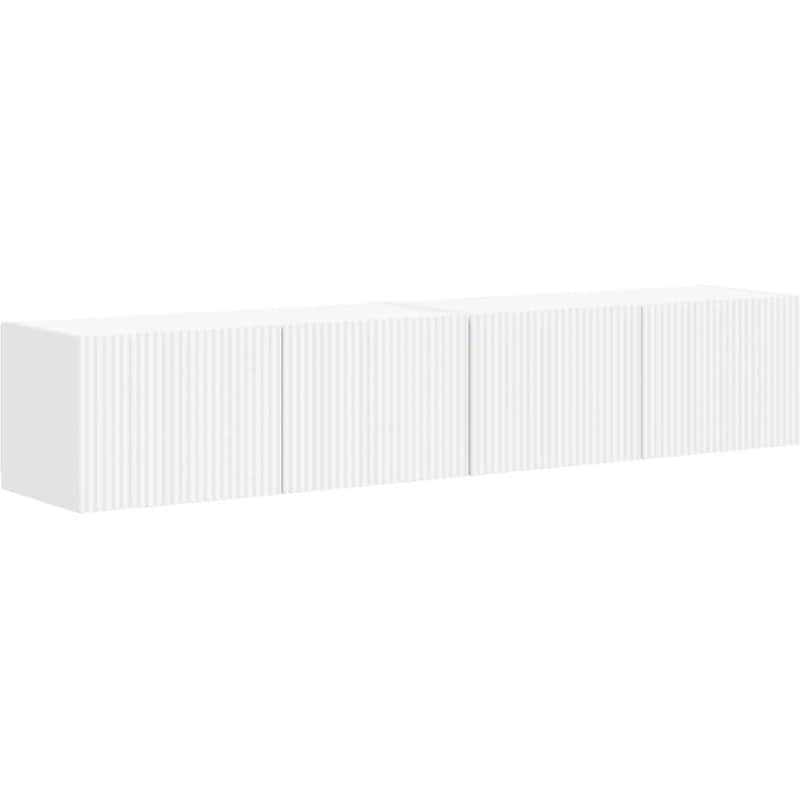 Έπιπλο Τηλεόρασης VidaXL Επιτοίχιο 2 τμχ 78,5 x 31 x 29,5 cm - Λευκό
