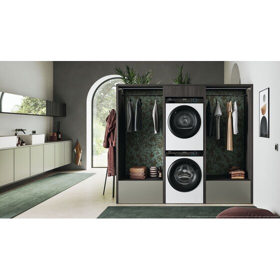 HAIER HD80-A2939S 8 kg με Αντλία Θερμότητας Λευκό Στεγνωτήριο Ρούχων image 10