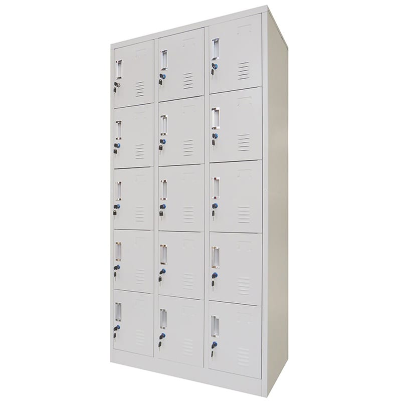 Φοριαμός Μεταλλικός με 15 ράφια 90 X 45 X 180 cm - Γκρι