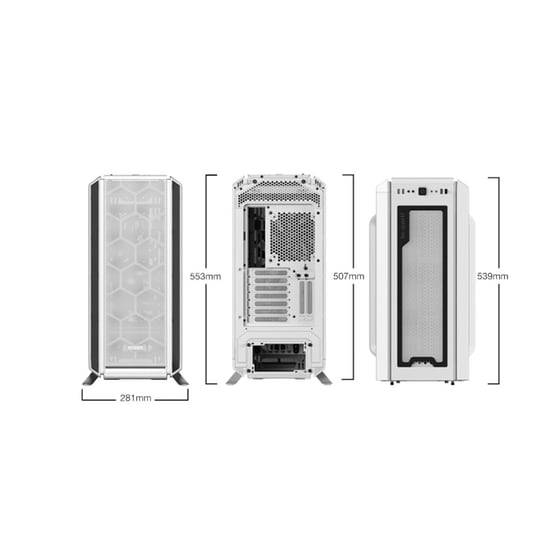 Κουτί Desktop Silent Base BeQuiet! 802 - Λευκό image 1