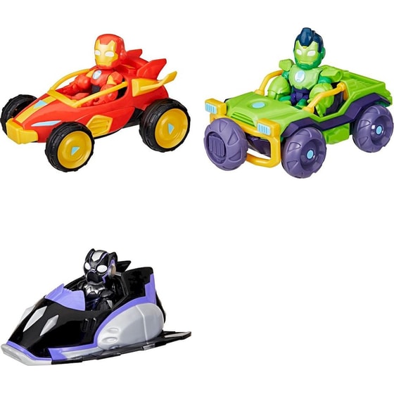 Hasbro Φιγούρα Marvel Iron Man & his Awesome Friends 2 σε 1 - 1 Τμχ Τυχαία Επιλογή Σχεδίου (G12575) image 1