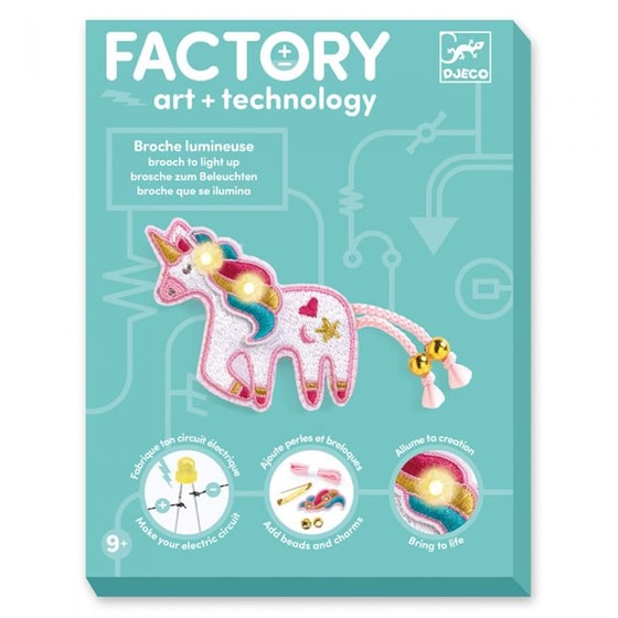 Djeco Κατασκευή Factory 'καρφίτσα Μονόκερος' image 0