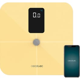 Ψηφιακή Ζυγαριά Σώματος CECOTEC CEC-04263  Με Λιπομέτρηση Κίτρινο