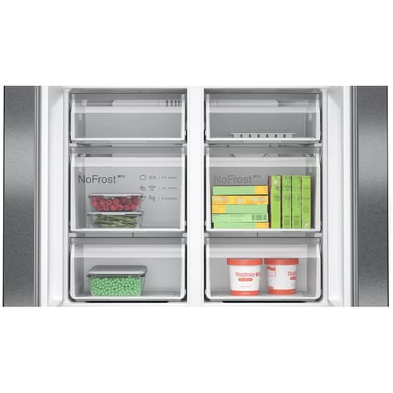 BOSCH KFN96AXEA Full No Frost 605 Lt με Wifi και VitaFresh Μαύρο Ψυγείο Ντουλάπα image 6