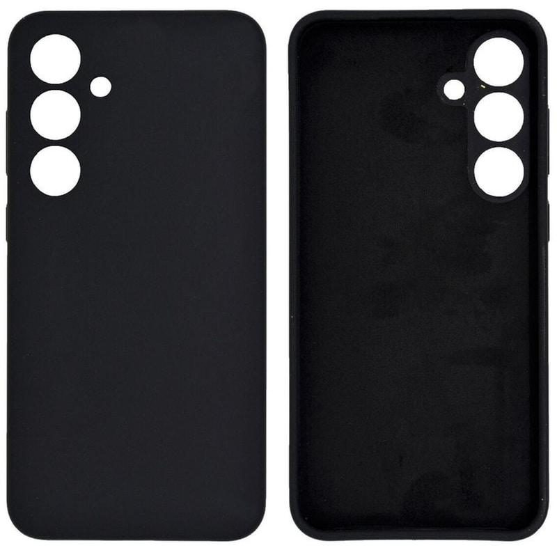 Θήκη Samsung Galaxy S24+ 5G - Ancus Silicon Liquid - Μαύρο