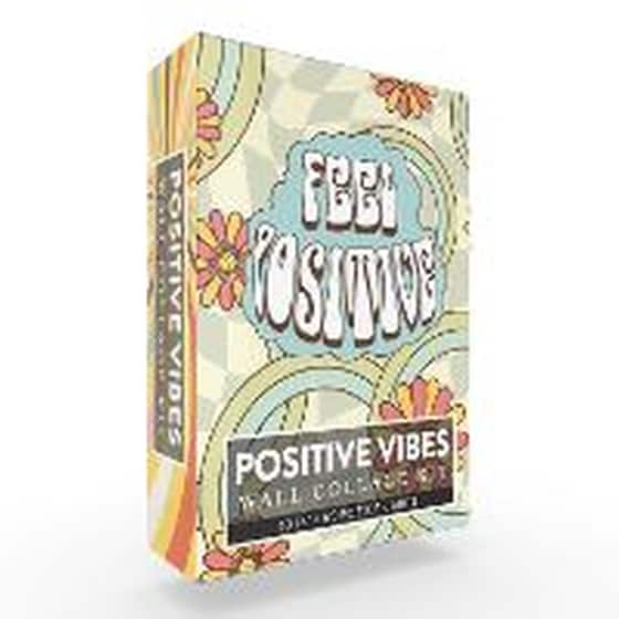 Positive Vibes Wall Collage Kit image 0