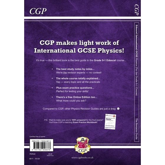 Grade 9-1 Edexcel International GCSE Physics: Revision Guide with Online Edition: ideal for catch-up and exams in 2022 and 2023 image 1