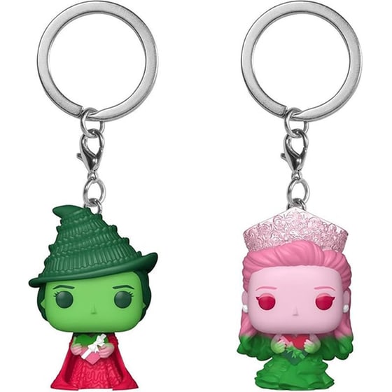 Funko Pocket Pop! Keychain - Wicked - Glinda & Elphaba (2-pack) image 0