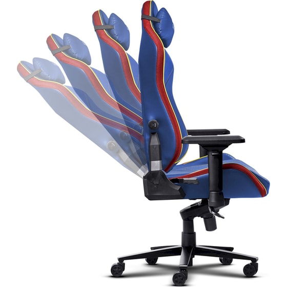 Καρέκλα Gaming Trust GXT 721SM Ruya Pro DC Superman από Τεχνητό Δέρμα - Μπλε με Σχέδιο image 2