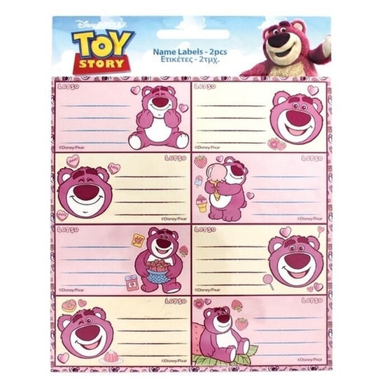 Ετικέτες Τετραδίων Gim Toy Story (2 Φύλλα - 16 Τεμάχια) image 0