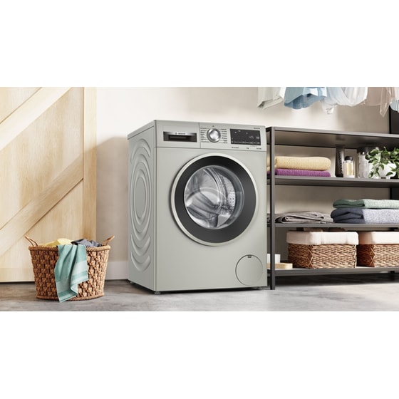 BOSCH WGG244ZXGR 9 kg 1.400 Στροφές Silver Inox Πλυντήριο Ρούχων image 6