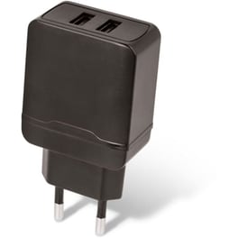 Φορτιστής Πρίζας Setty Dual USB  USB-A 12 W - Μαύρο