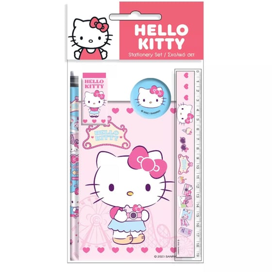 Μπλοκ Σετ Ζωγραφικής GIM Hello Kitty image 0