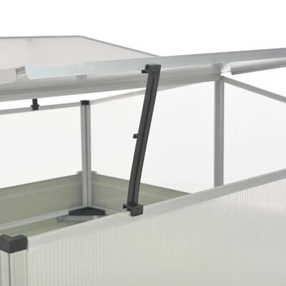 Vidaxl Θερμοκήπιο Σπορείο Καφέ 100x100x85 Εκ. Από Γαλβανισμένο Χάλυβα image 2