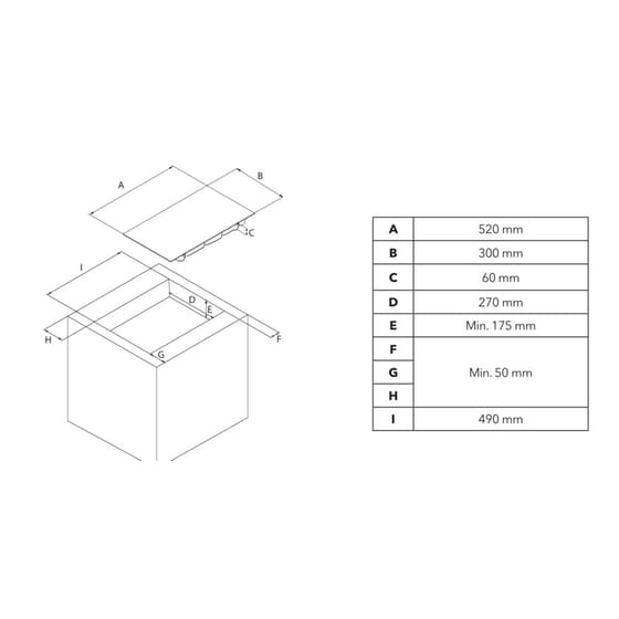 TESLA HI3201SB 30 cm Μαύρο Εστία Επαγωγική Domino Αυτόνομη image 3