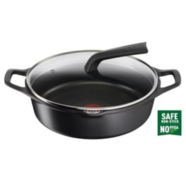 Τηγάνι TEFAL Robusto E2497244 28 cm - Μαύρο