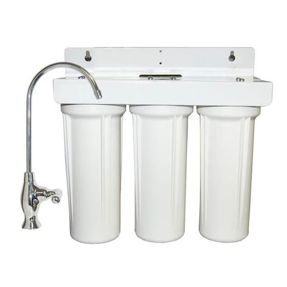 Eiger Τριπλή Συσκευή Φίλτρανσης Κάτω Πάγκου 10'' Μαζί Με Βρυσάκι image 0