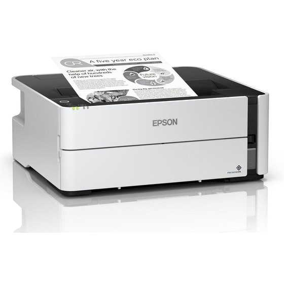 Epson EcoTank M1180 Ασπρόμαυρος Εκτυπωτής Inkjet A4 με Wi-Fi (C11CG94403) image 1
