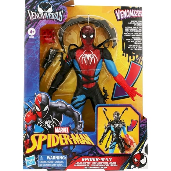 Hasbro Φιγούρα Marvel Spiderman Venomversus Liquid Shifter με Αξεσουάρ (27cm) image 0