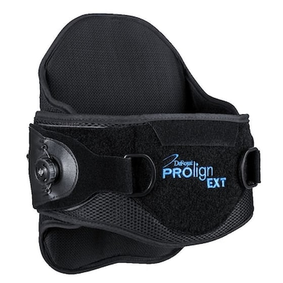 Κηδεμόνας Deroyal Prolign Ext 0811213 Οσφύος X-Large - Μαύρο image 0