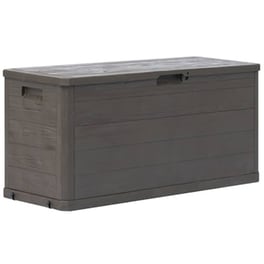 Μπαούλο Αποθήκευσης Κήπου VidaXL Πλαστικό 280 lt 117x45x56 cm - Καφέ