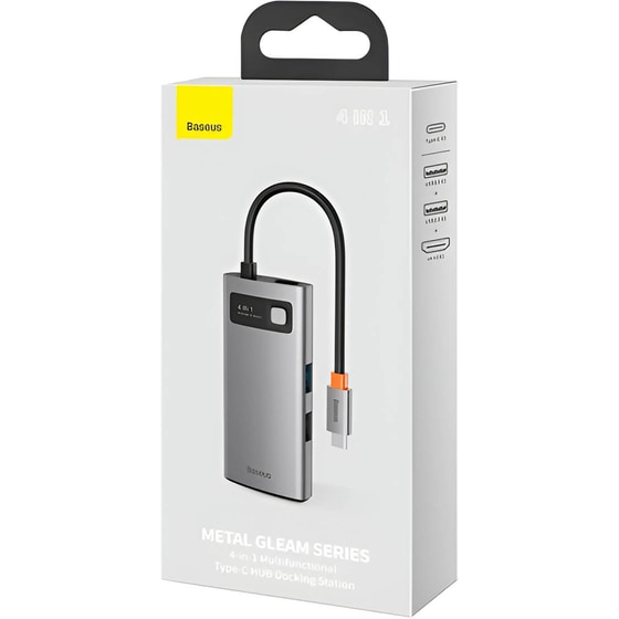 Docking Station Baseus CAHUB-CY0G 4-Port USB 3.0 συμβατό με USB-C image 10