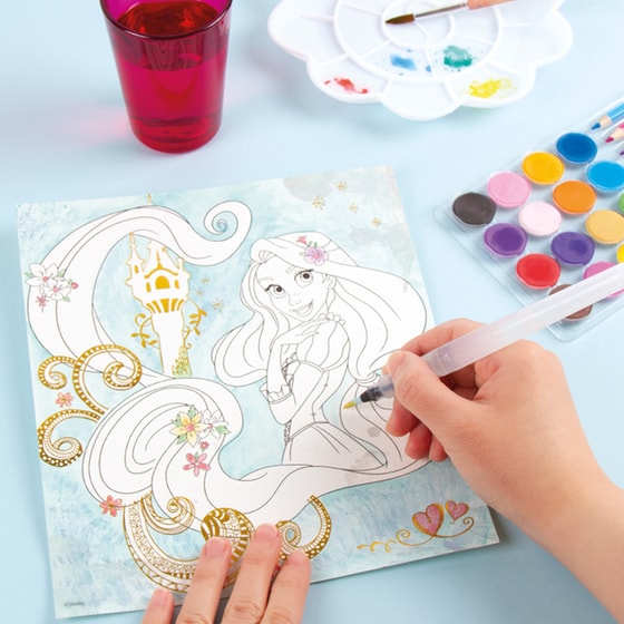 Σετ Ζωγραφικής Make It Real Princess Fashion Design Deluxe Set Watercolor image 5