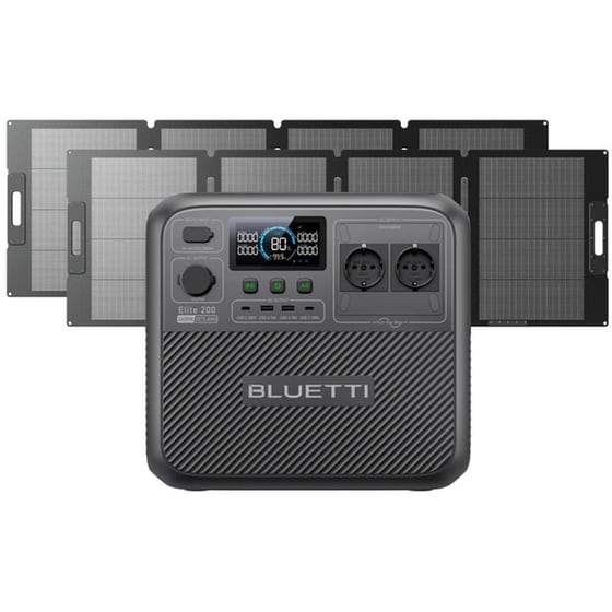 Bluetti Power Station Elite 200 V2 2.073,6Wh - Μαύρο image 8