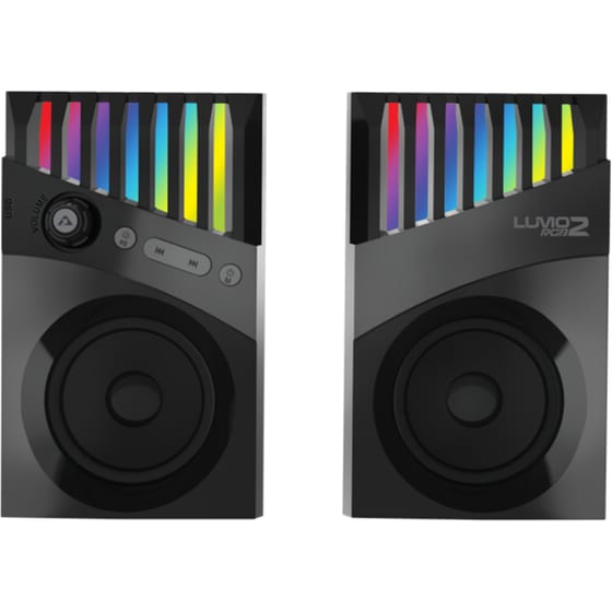 Ηχεία 2.0 Armaggeddon Lumo 2 20W - Μαύρο image 1