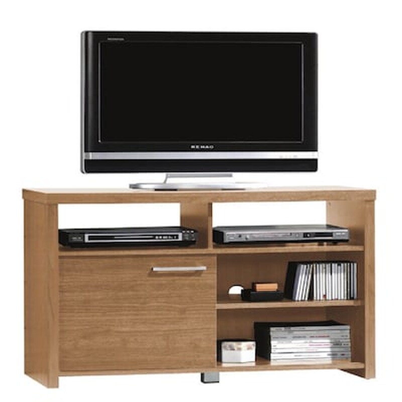 WOODWELL Επιπλο Τηλεορασης Woodwell Μελαμίνη 110x45x63cm - Καφέ