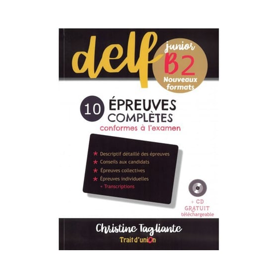 Delf Junior B2 Nouveau Β2 10 Epreuves Completes - Format 2020 image 0