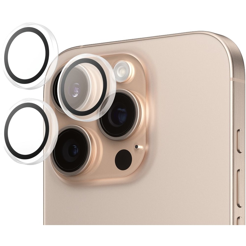 PANZERGLASS Προστατευτικό καμερών Apple iPhone 16 Pro/iPhone 16 Pro Max - PanzerGlass Hoops Camera Lens Protection