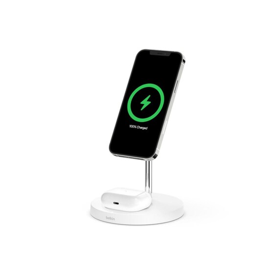 Ασύρματος Φορτιστής Belkin 2in1 MagSafe WIZ010vfWH image 0
