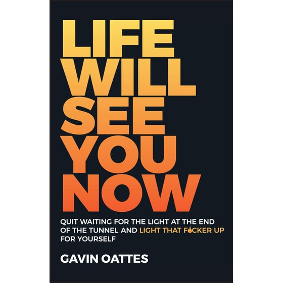Life Will See You Now: Quit Waiting for the Light at the End of the Tunnel and Light That F cker Up for Yourself image 0
